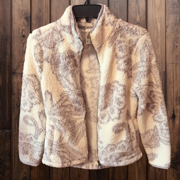 Avalanche Jacket Women Fleece Full Zip Floral Print - Picture 3 of 9